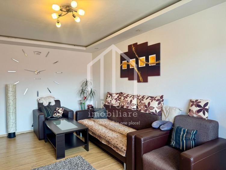Apartament cu 3 camere, decomandat, 55mp utili+2 balcoane, Cisnadie