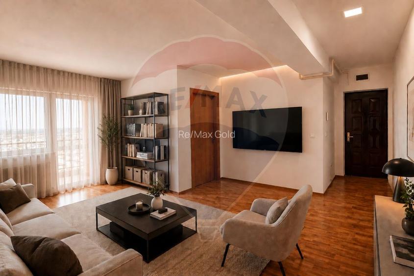 Apartament generos 3 camere, parcare subterană inclusă | Confort City