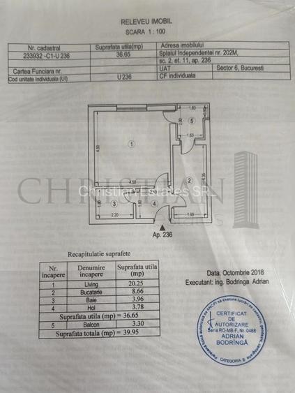 Studio 39 mpu - Etaj 10/12 - Cotroceni Smart Residence 2019 - 4