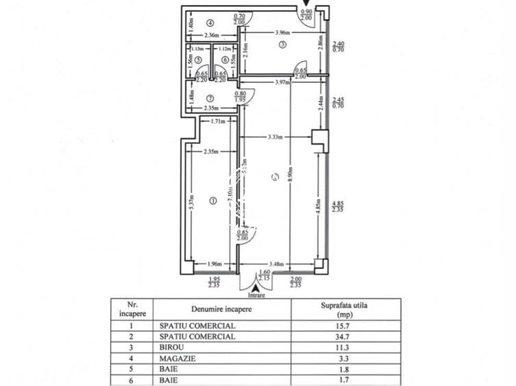 Spatiu de inchiriat Nicolina