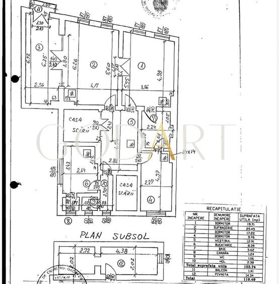 Apartament 4 camere | Vila interbelică | Renovat | Eminescu
