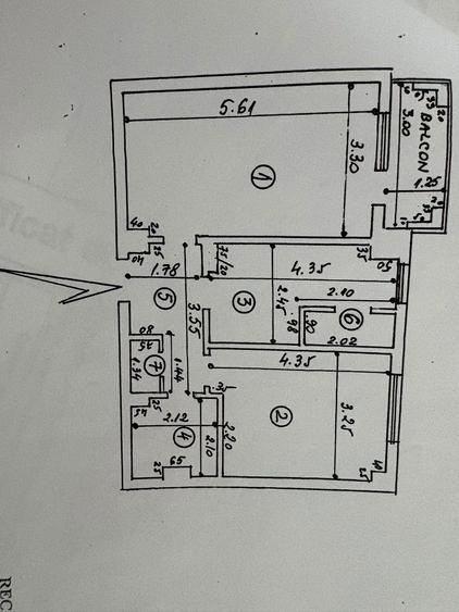 De vanzare apartament cu 2 camere, renovat, etaj 4 , Mazepa 1, 85.000 euro