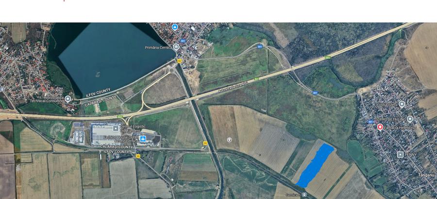 Teren Cernica - Fundeni autostrada A2