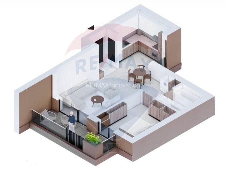 Apartament de lux, 2 camere, în zona Decebal, la 5 minute de metrou - 7