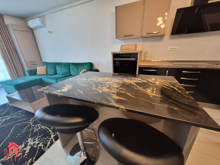 SISESTI-2 camere mobilate, 2 bai, terasa cu vedere lac, bloc boutique, parcare! - 9