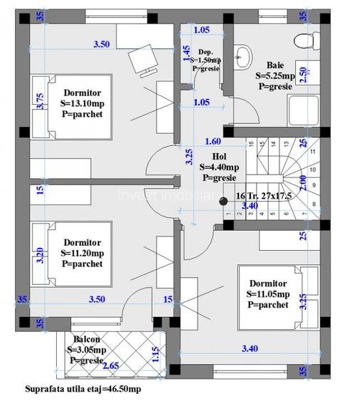 Case Tip Insiruit P+1E cu Finisaje Premium in Valea Lupului, Iasi - 11