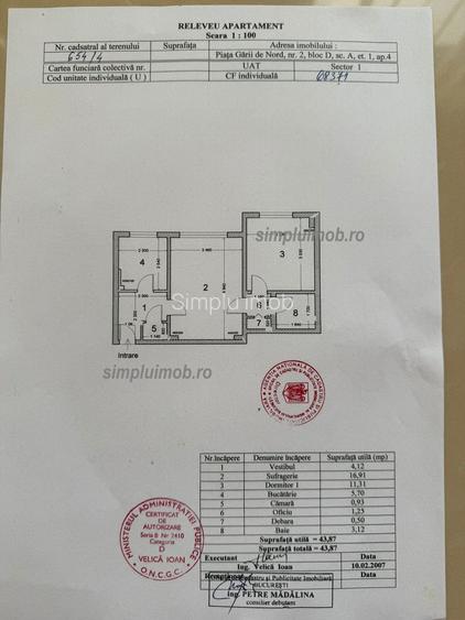 Gara de Nord Metrou superb renovat mobilat utilat - 9