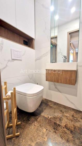 Apartament 3 camere, 2 bai, mobilat modern, cu parcare, in Gheorgheni - 11