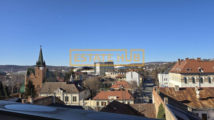 3 camere Clinicilor | terasa 30 mp| vedere spre Parcul Central | Comision 0% - 13