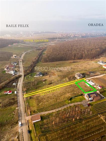RECO Teren intravilan  langa padure-  PUZ    aprobat -Betfia, aproape de Baile F - 2