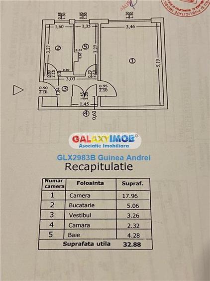 COMISION 0! Vanzare Garsoniera, decom, Valea Oltului, B-dul Timisoara - 15