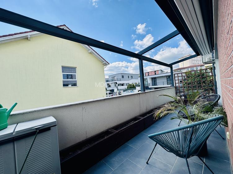 Apartament modern, complet mobilat și utilat | 2 terase - 16