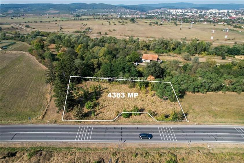 FILM!Teritoriu versatil:4.383 mp intravilan, deschidere 47ml, Sfantu Gheorghe - 4