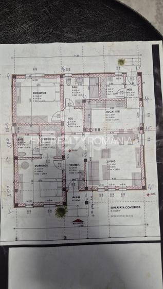Teren 445 cu fundatie de casa mare + o Casuta locuibila moderna de 2 camere - 1