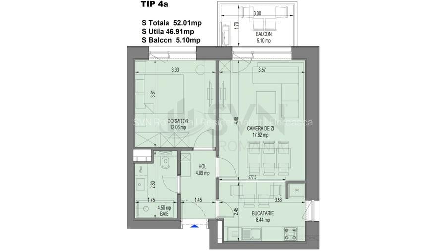 REA1020351 Vanzare aparatament 2 camere Aviatiei I Priveliste superba - 11