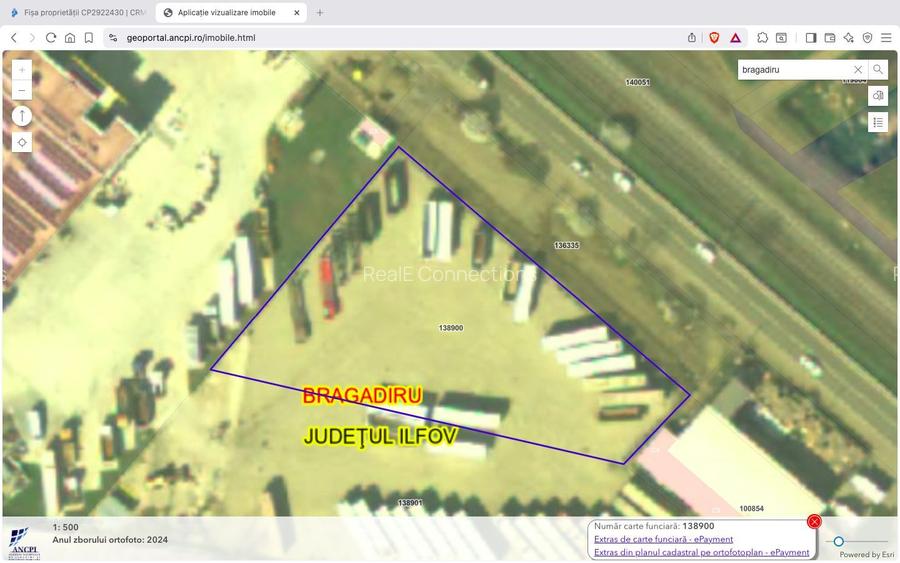 Teren intravilan 7.476 mp Bragadiru Deschidere 80 ml Soseaua de Centura - 4