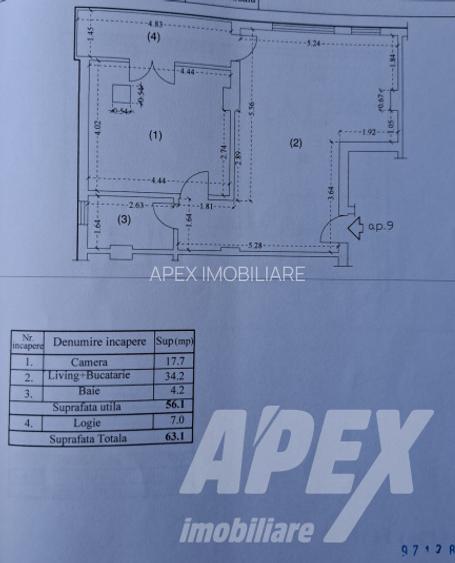 Apartament 2 camere nou | Finisat la cheie | Drumul Taberei- Valea Furcii- Lidl - 15
