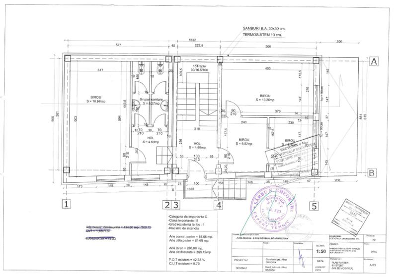 Clădire 418 mp utilă (închiriere completa sau pe etaje), Zona Brancoveanu  - 6