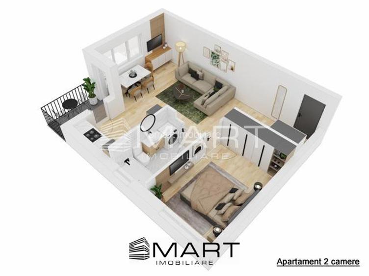 Apartament 2 camere la CHEIE Selimbar Doamna Stanca - 5