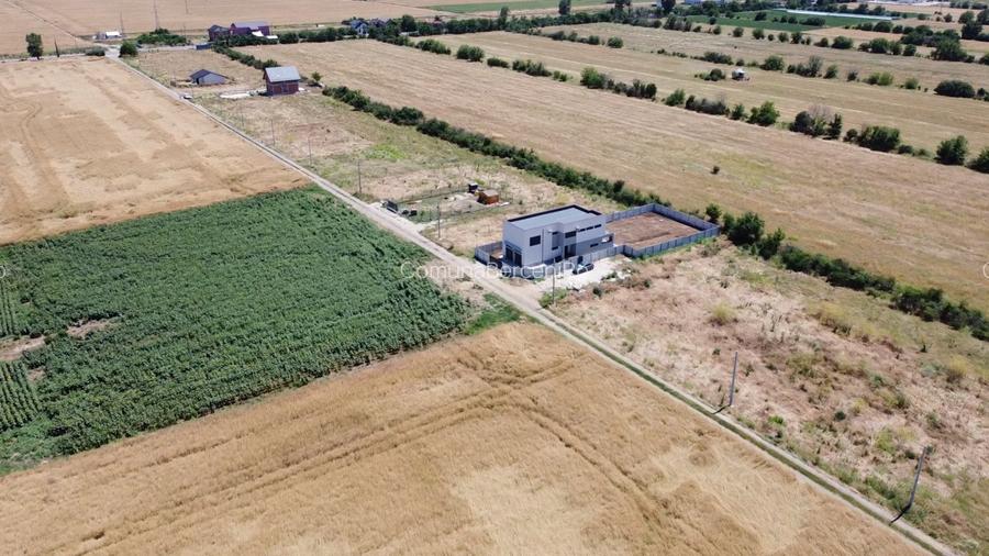 Teren Intravilan In Rate Com. Berceni | utilitati: curent/gaz | #MG4E - 9