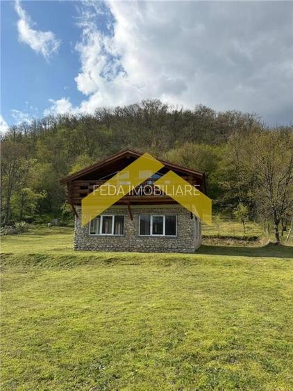 Cabana din piatra de codru si busteni pe Clisura Dunarii, Caraș-Severin - 13