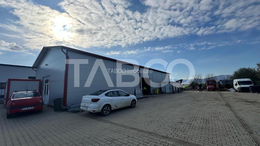 Hala acces  direct din DnE1 industriala de vanzare in Cristian Sibiu - 3