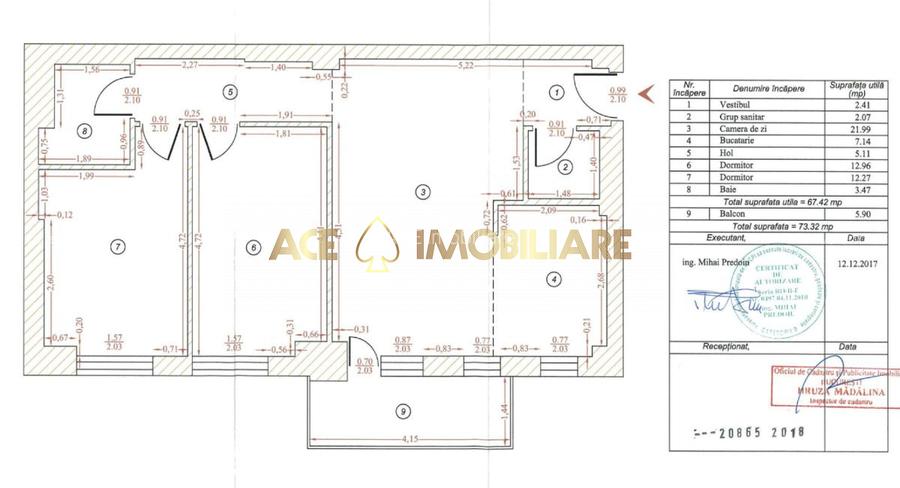 3 Camere de vanzare | Aviatiei | Metrou | Parcare Klaus | Centrala - 16