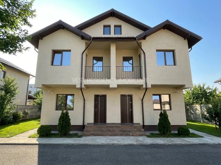 Casa individuala cuplata cu mansarda locuibila, 4 camere, STB - 13