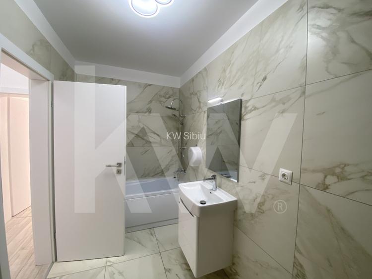 Apartament 3 camere balcon gradina finisat la cheie de vanzare Sibiu - 6