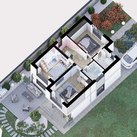 VILA JOY - Casa individuala noua, 4 camere, teren de 430 mp - 4