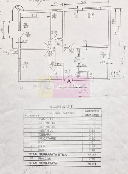 Vand apartament 3 camere zona 13 Septembrie - Sebastian (Prosper Mall) - 3