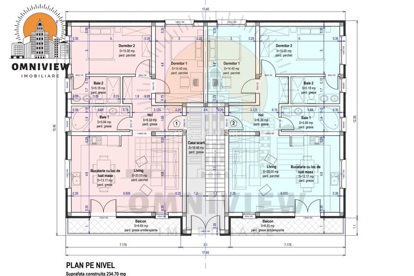Apartament 3 camere, 90 mp, bloc nou–Cartier Izvor Tărlungeni, aproape de Brașov - 7