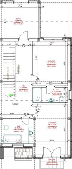 Langa Mosnita City Mall. 5 Camere. 3 Bai. Bucatarie inchisa. - 4