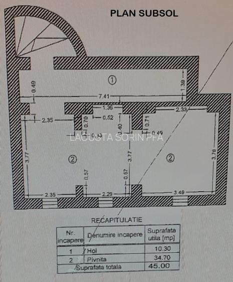 Unirii-Cartierul Evreiesc, singur curte, dubla deschidere, libera - 21