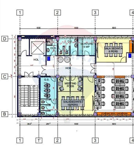 Spații de birouri de închiriat – module între 120 și 500 mp  - Marasti - 4