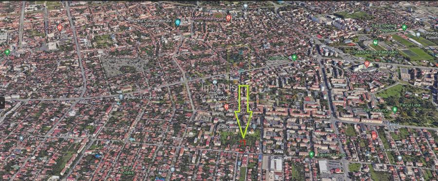 Pentru antreprenorii de servicii. Teren 1842 mp. Comision 0 %. 200 Euro/mp. - 9