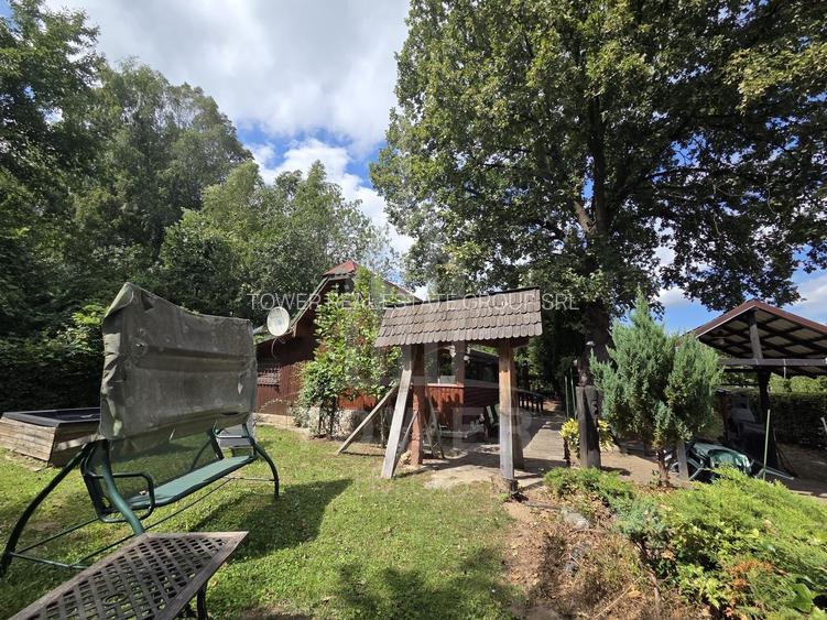 Teren deosebit cu cabană din lemn, Tocile – locație liniștită - 8