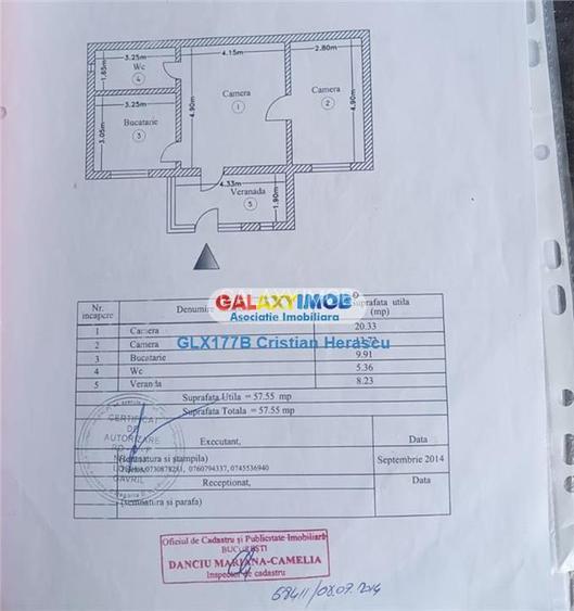 Casa 3 camere 60 mp Teren 403 mp Chitila Triaj Str Marmurei - 21