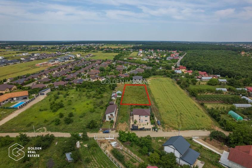 Teren construibil Balotesti, Str. Orhideelor,  1240 mp - 7