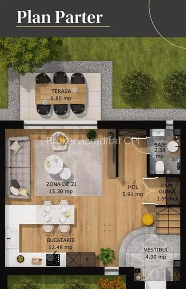 VANZARE VILA DUPLEX IN PIPERA COMISION 0 - 13