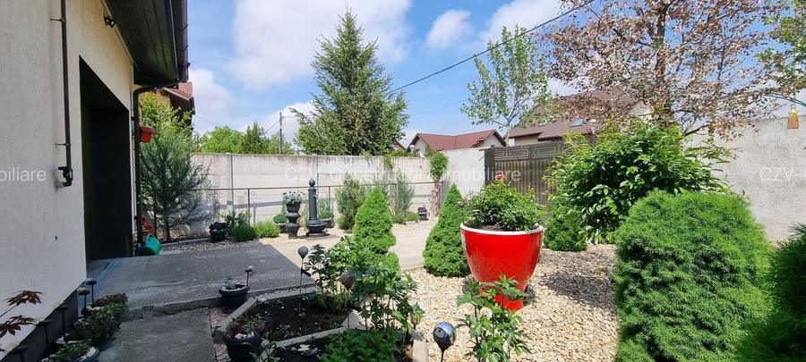 Parter cu structură pentru etaj, curte amenajată și organizare impeca - 42