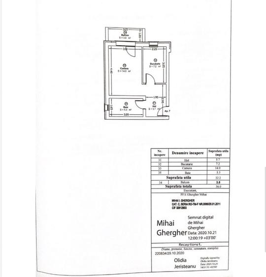 Apartament de vânzare, mobilat, utilat + parcare inclusă - 1