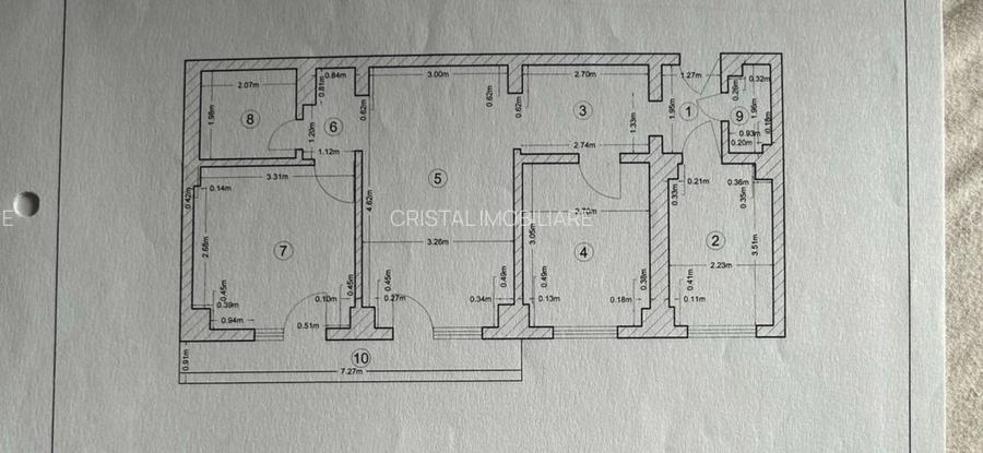 Apartament 3 camere de inchiriat, mobilat nou, Calea 13 Septembrie - 18