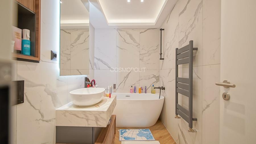 Apartament 4 camere Cosmopolit, terase 95 mp, intabulat, mobilat utilat - 13