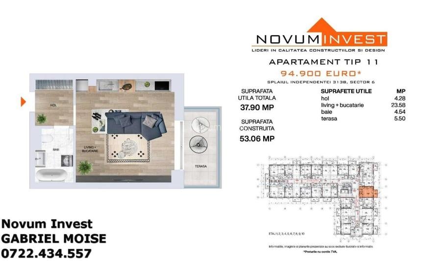 Garsoniera de 38 mp la Politehnica - locație excelentă și finisaje premium - 4