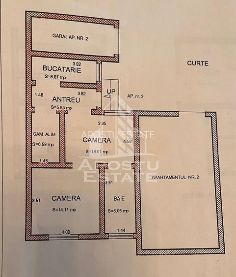 Casa individuala  7 camere, 3 bai, garaj, teren 1129 mp, zona Iosefin - 17