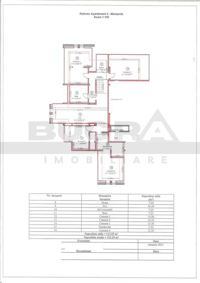 Spatiu pentru birouri, Andrei Muresanu,  185 mp, terasă și grădină - 6