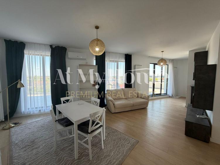 Apartament cu 3 camere, mobilat, terasa 125mp, parcare - 2