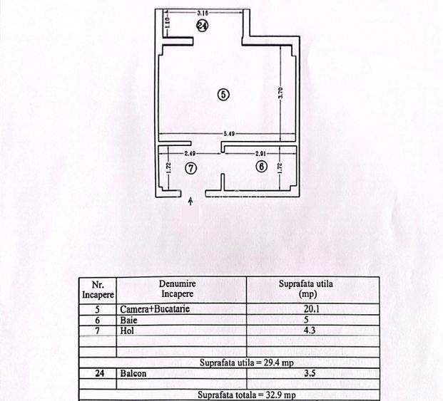 Studio cu vedere la mare, langă plajă - 12