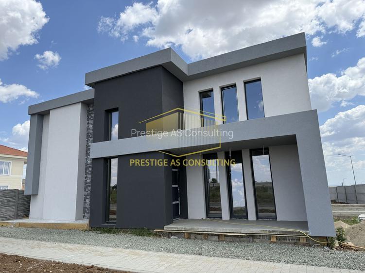 Vila moderna cu structura metalica, tehnologie NZEB si piscina | Giarmata - 11